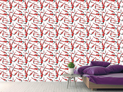 patterned-wallpaper-pipe-wrenches