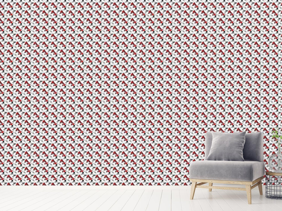 patterned-wallpaper-tent-city