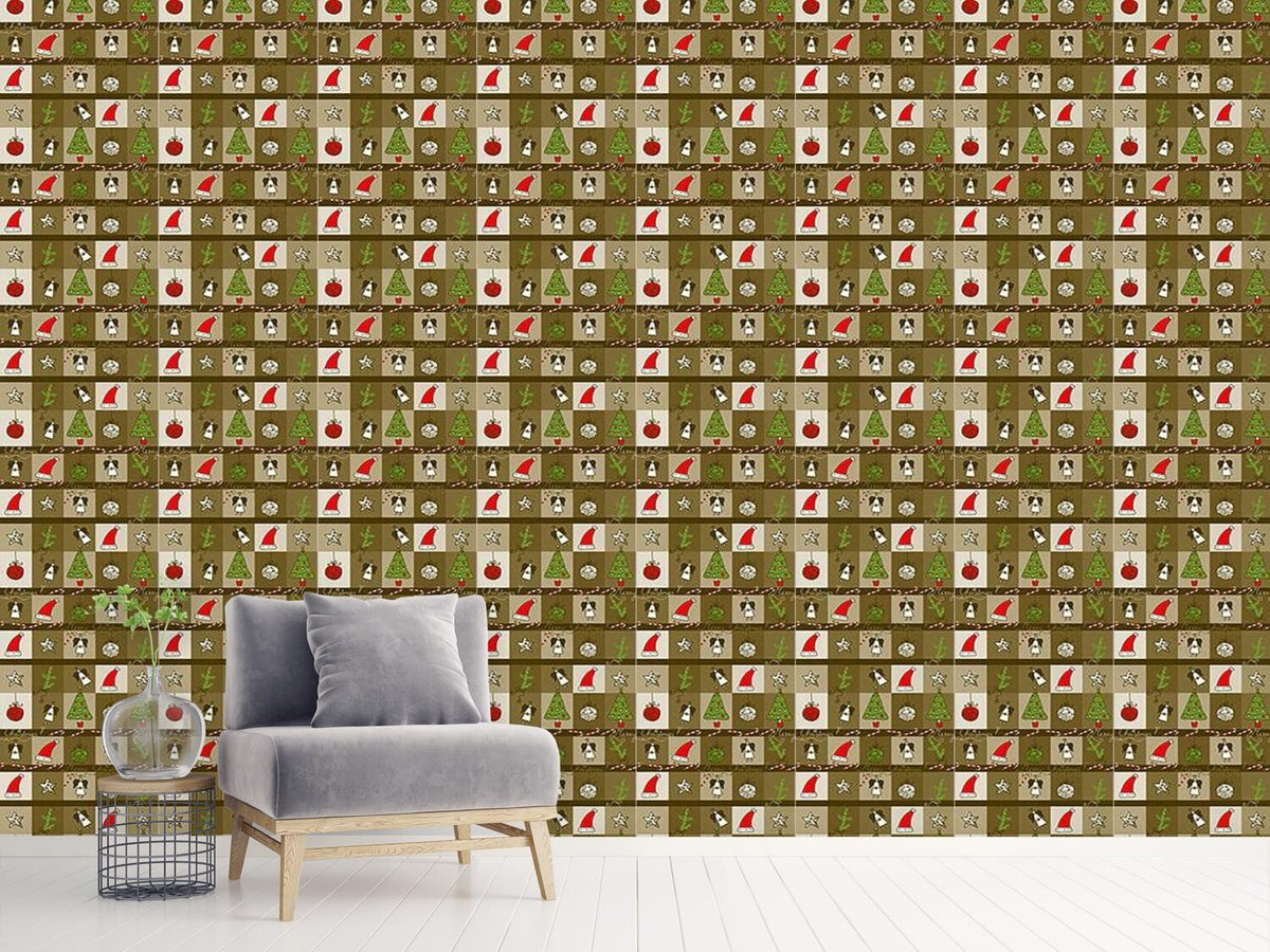 patterned-wallpaper-christmas-in-a-wooden-box