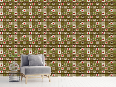 patterned-wallpaper-christmas-in-a-wooden-box