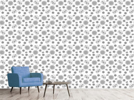 patterned-wallpaper-butterfly-and-flower