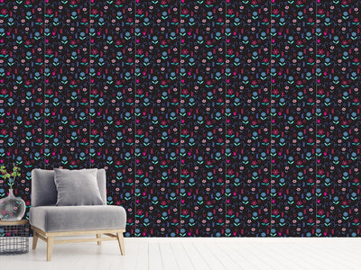 patterned-wallpaper-dancing-garden-pleasures-at-night