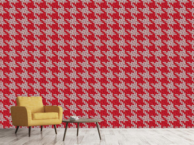 patterned-wallpaper-woven-pepita