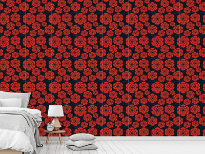patterned-wallpaper-night-roses