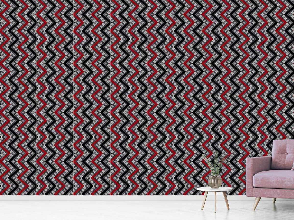 patterned-wallpaper-zigzag