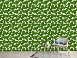 patterned-wallpaper-water-lilies
