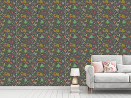 patterned-wallpaper-winter-night