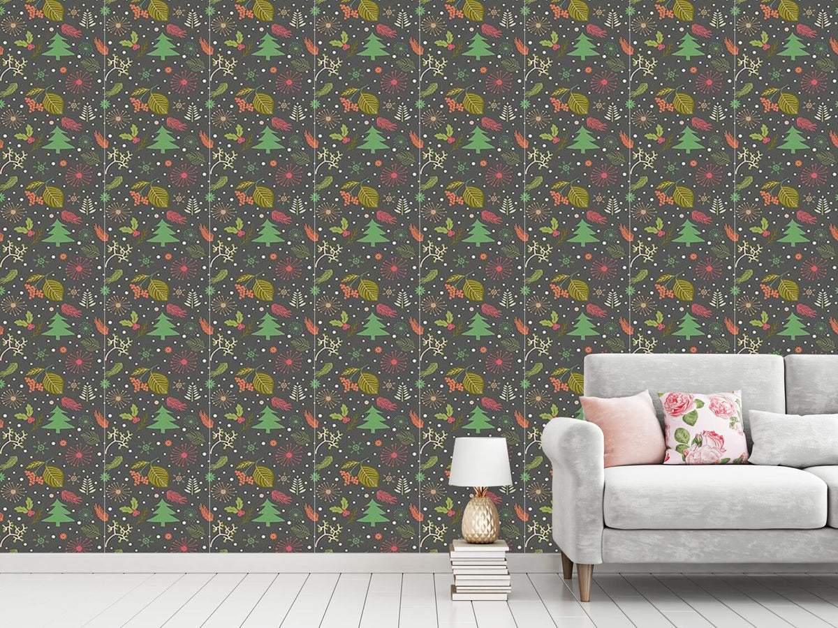 patterned-wallpaper-winter-night