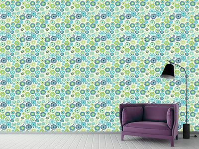 patterned-wallpaper-fresh-retro-flower-spring