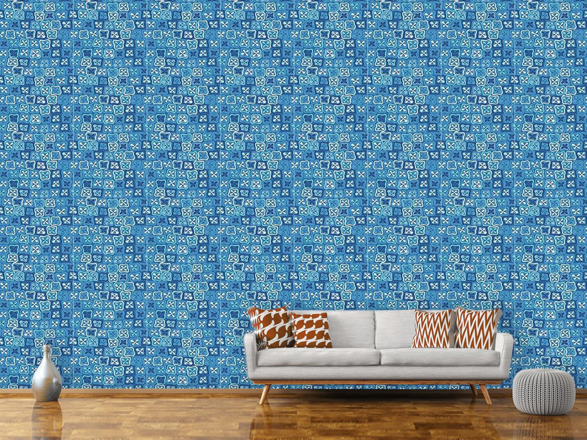 patterned-wallpaper-floral-crossover-mosaic