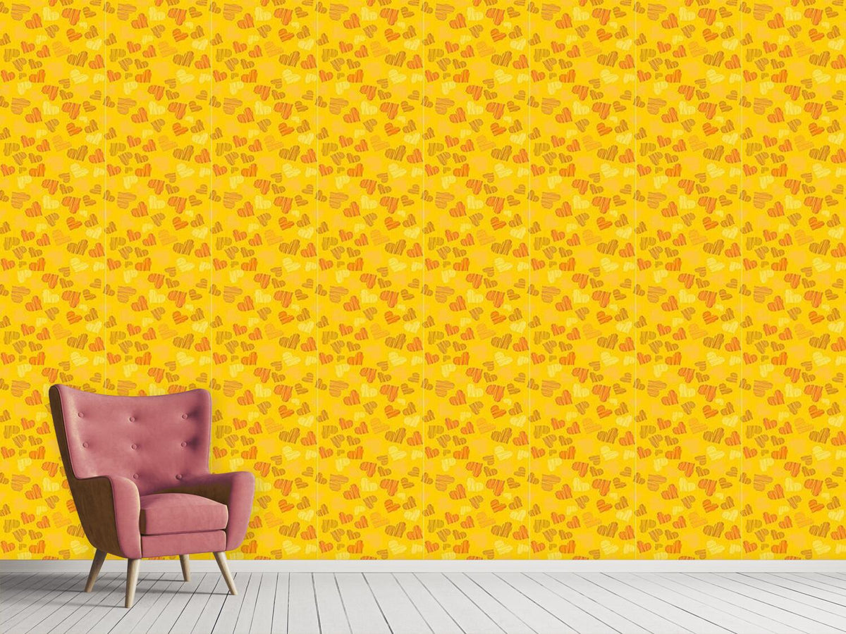 patterned-wallpaper-fine-lined-sunshine-hearts