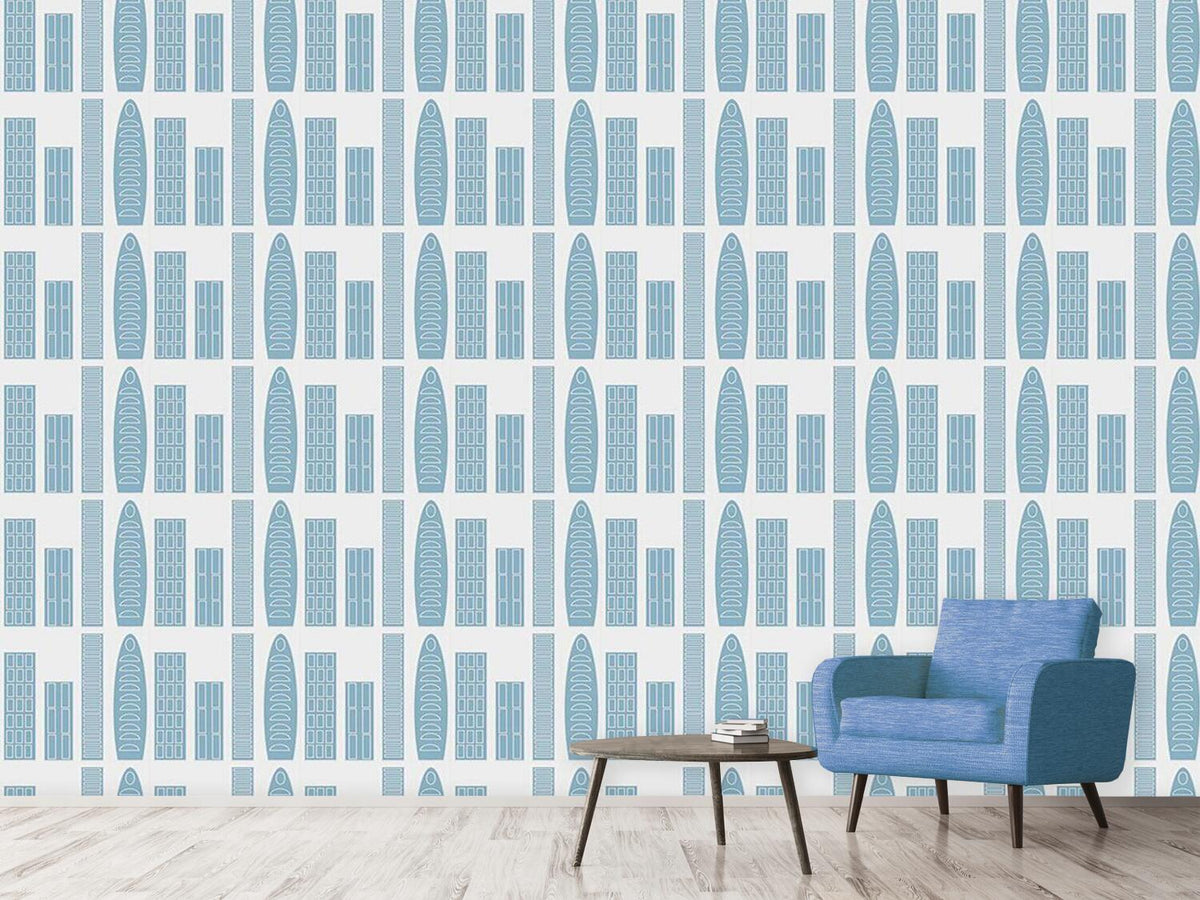 patterned-wallpaper-the-skyscrapers-of-the-blue-city