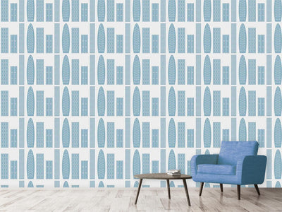 patterned-wallpaper-the-skyscrapers-of-the-blue-city