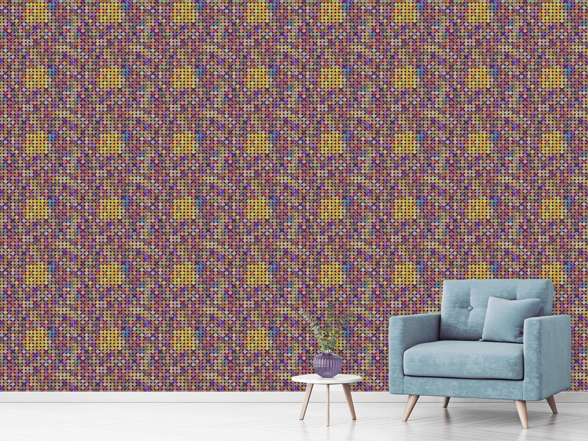 patterned-wallpaper-pixeled-dots