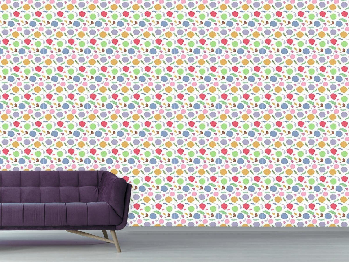 patterned-wallpaper-kindergarten-flowers