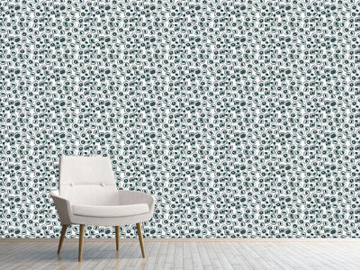 patterned-wallpaper-curvy-shapes