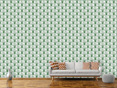 patterned-wallpaper-parcel-delivery-green