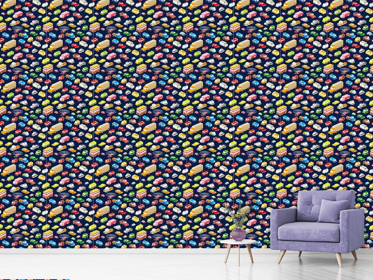 patterned-wallpaper-urban-traffic