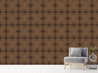 patterned-wallpaper-gothic-brown