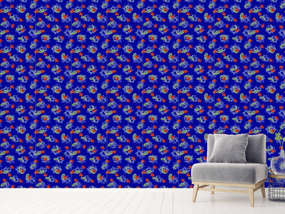 patterned-wallpaper-paisley-leaf-melange