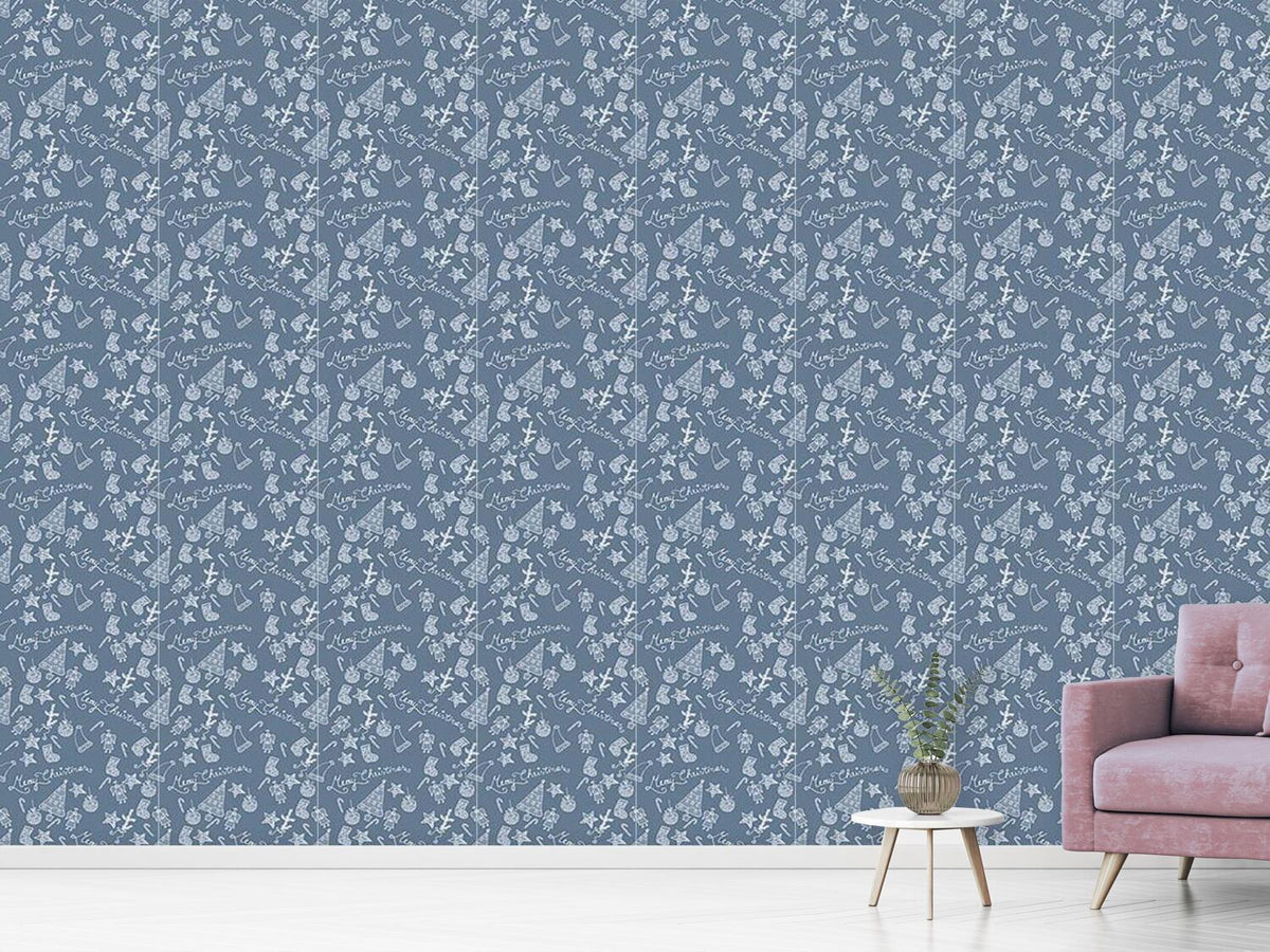 patterned-wallpaper-merry-christmas-to-blue