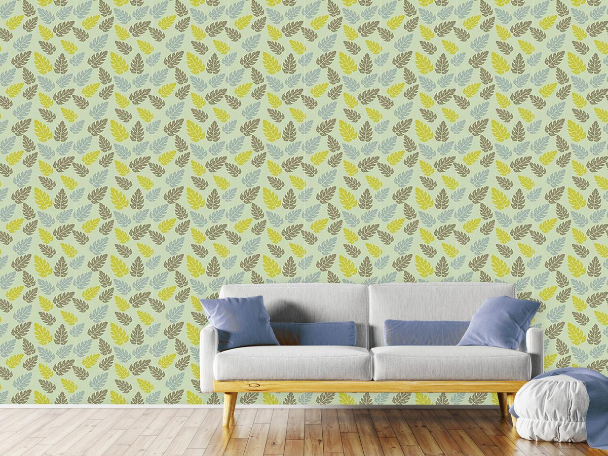 patterned-wallpaper-nordic-leaf