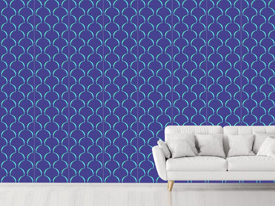 patterned-wallpaper-mesh-blue