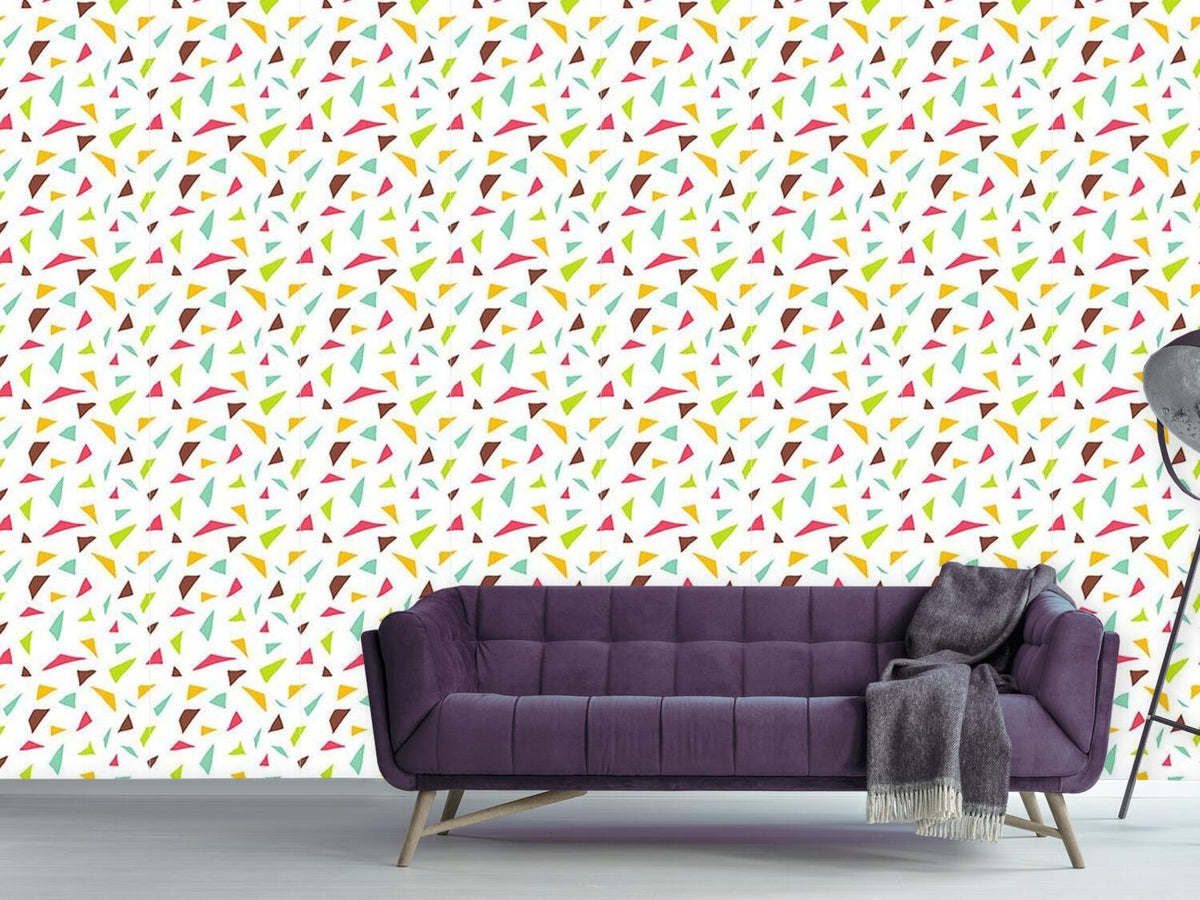 patterned-wallpaper-triangular-confetti