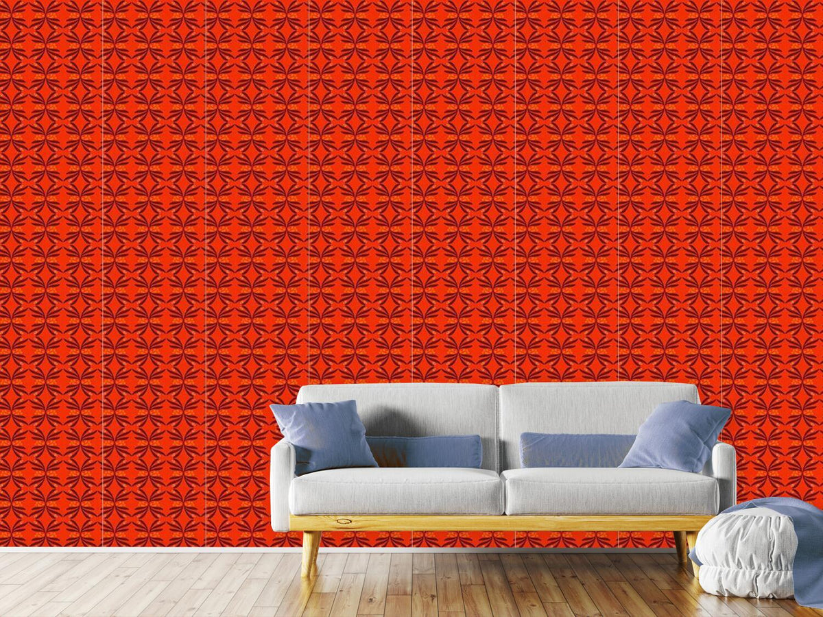 patterned-wallpaper-retro-swirls