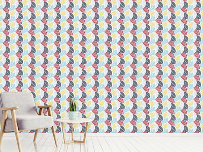 patterned-wallpaper-leaf-layers