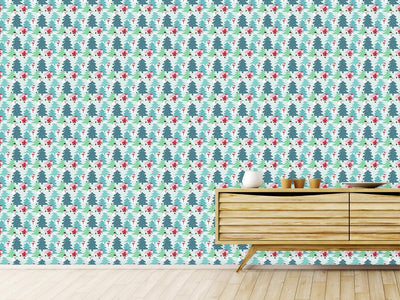 patterned-wallpaper-busy-santa-claus