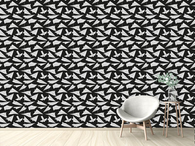 patterned-wallpaper-paper-gliders-in-action