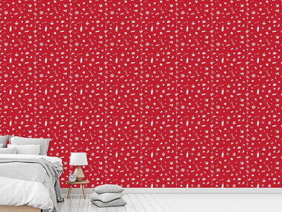 patterned-wallpaper-snack-bar