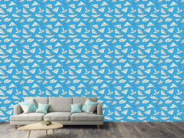 patterned-wallpaper-full-of-paper-planes