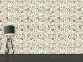 patterned-wallpaper-christmas-with-retro-stars
