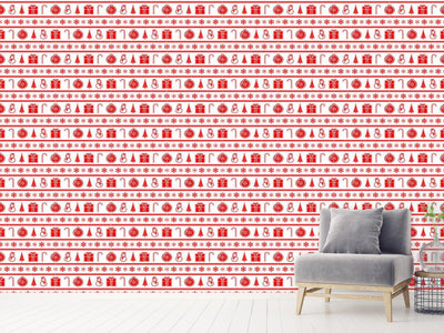 patterned-wallpaper-festive-decorations
