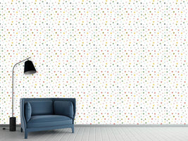 patterned-wallpaper-painted-polka-dot