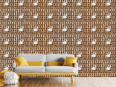 patterned-wallpaper-crazy-monkey