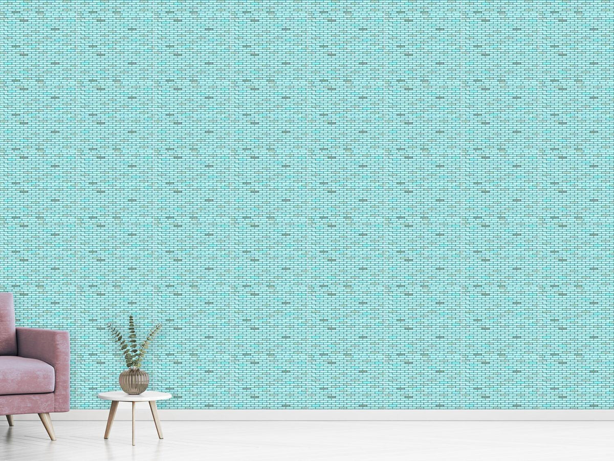 patterned-wallpaper-blue-brick-wall