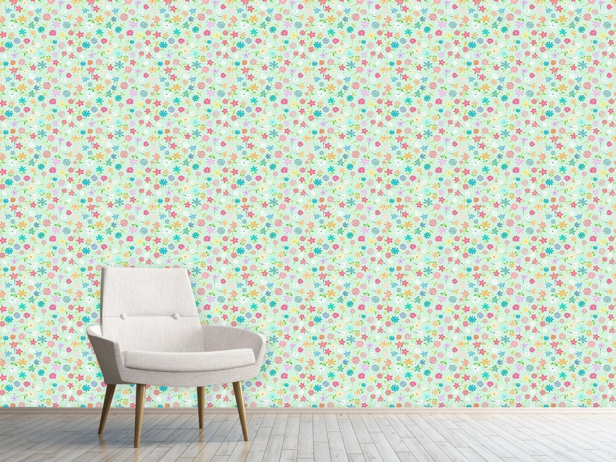 patterned-wallpaper-field-of-flowers