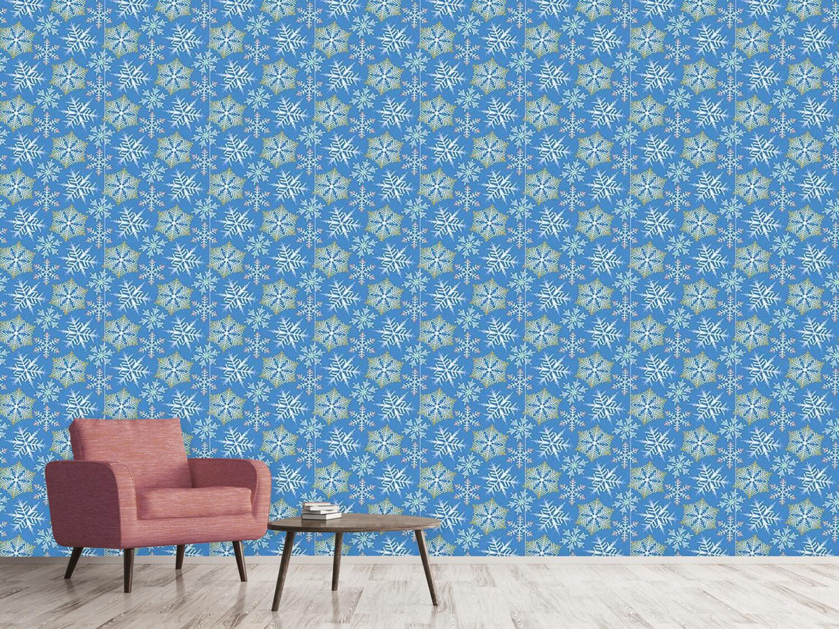 patterned-wallpaper-crystal-night-light-blue