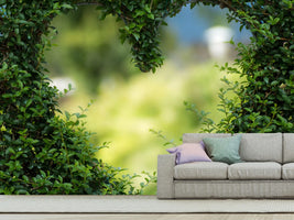 photo-wallpaper-the-heart-in-the-hedge