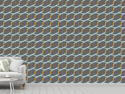 patterned-wallpaper-fire-on-the-roof