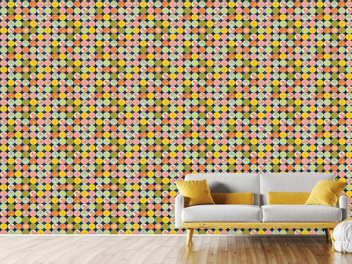 patterned-wallpaper-polka-dot-flora