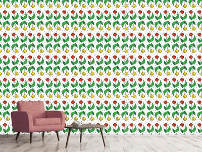 patterned-wallpaper-happy-tulips