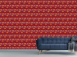 patterned-wallpaper-carillon-red