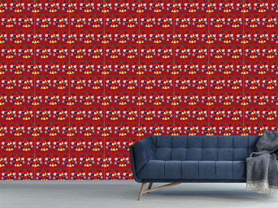patterned-wallpaper-carillon-red