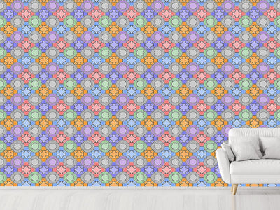 patterned-wallpaper-mosaic-floral