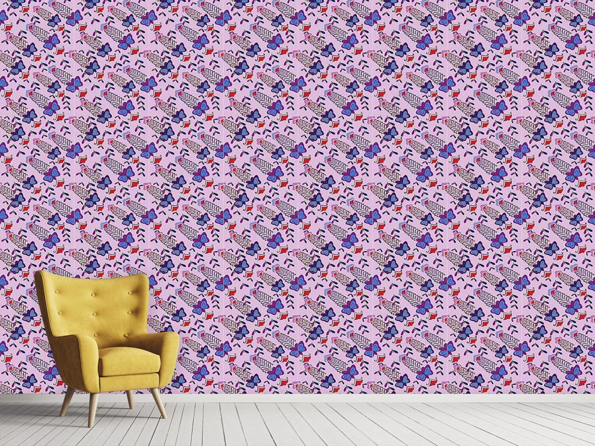 patterned-wallpaper-butterfly-lilac-flush