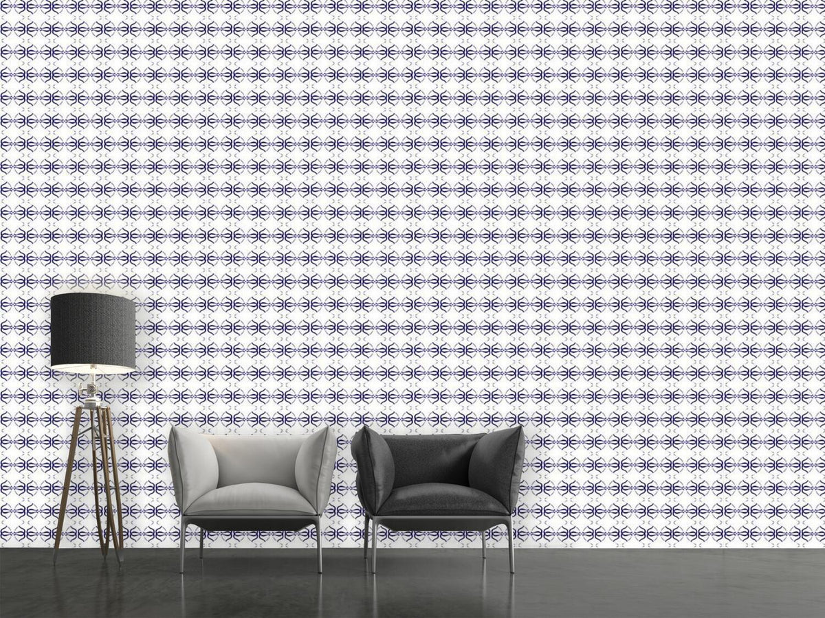 patterned-wallpaper-flower-cups
